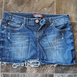 Makers of True originals Frayed Demin Skirt